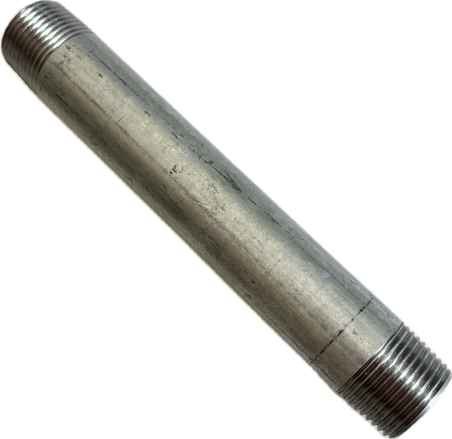 Rohrnippel Stahl 3/8 Zoll -200 mm Verzinkt