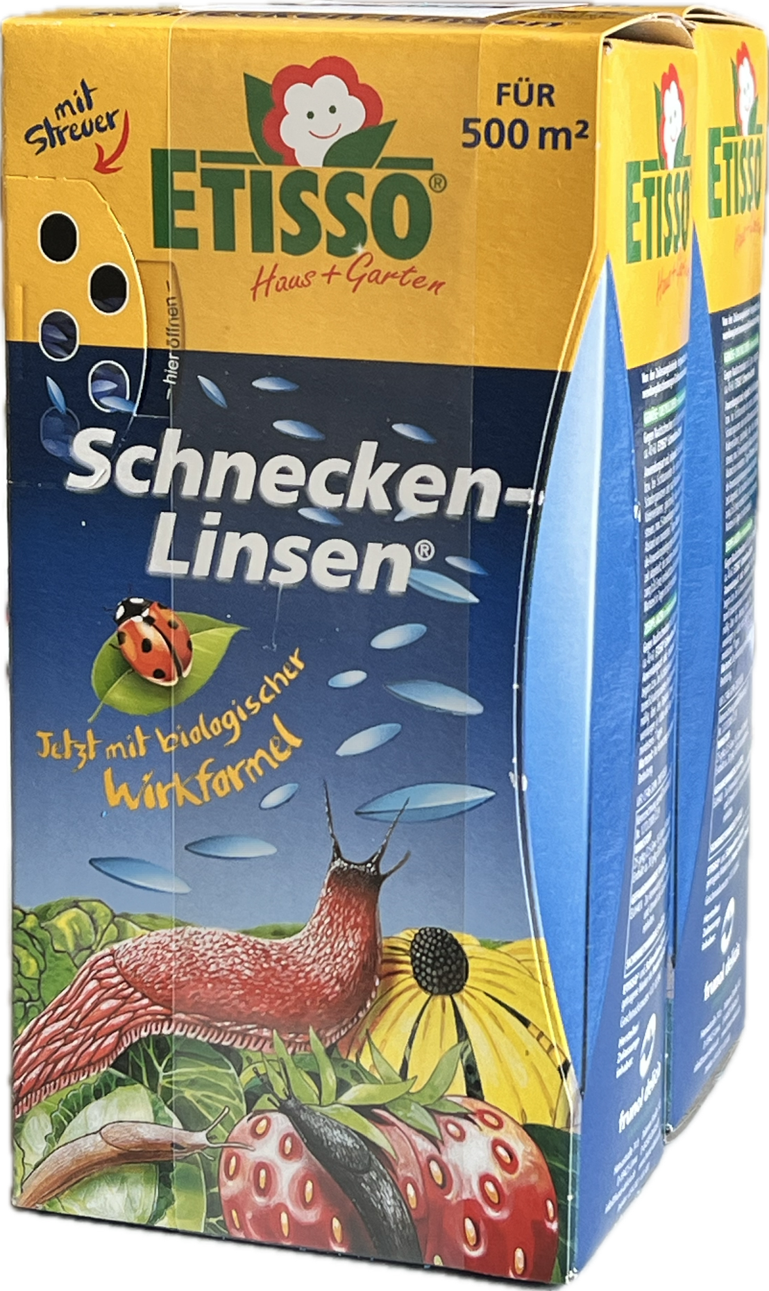 Etisso Schnecken Linsen 2x300 g