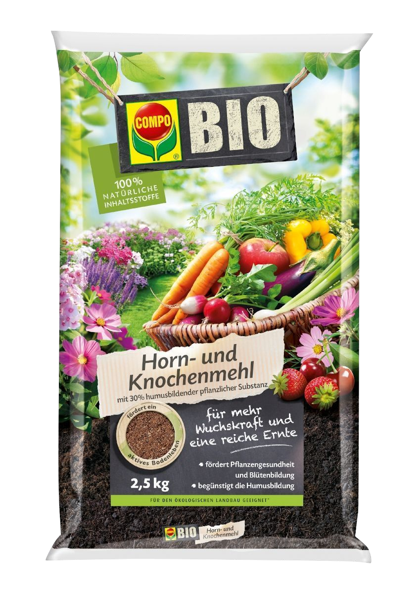 COMPO Bio Horn- und Knochenmehl 2,5kg