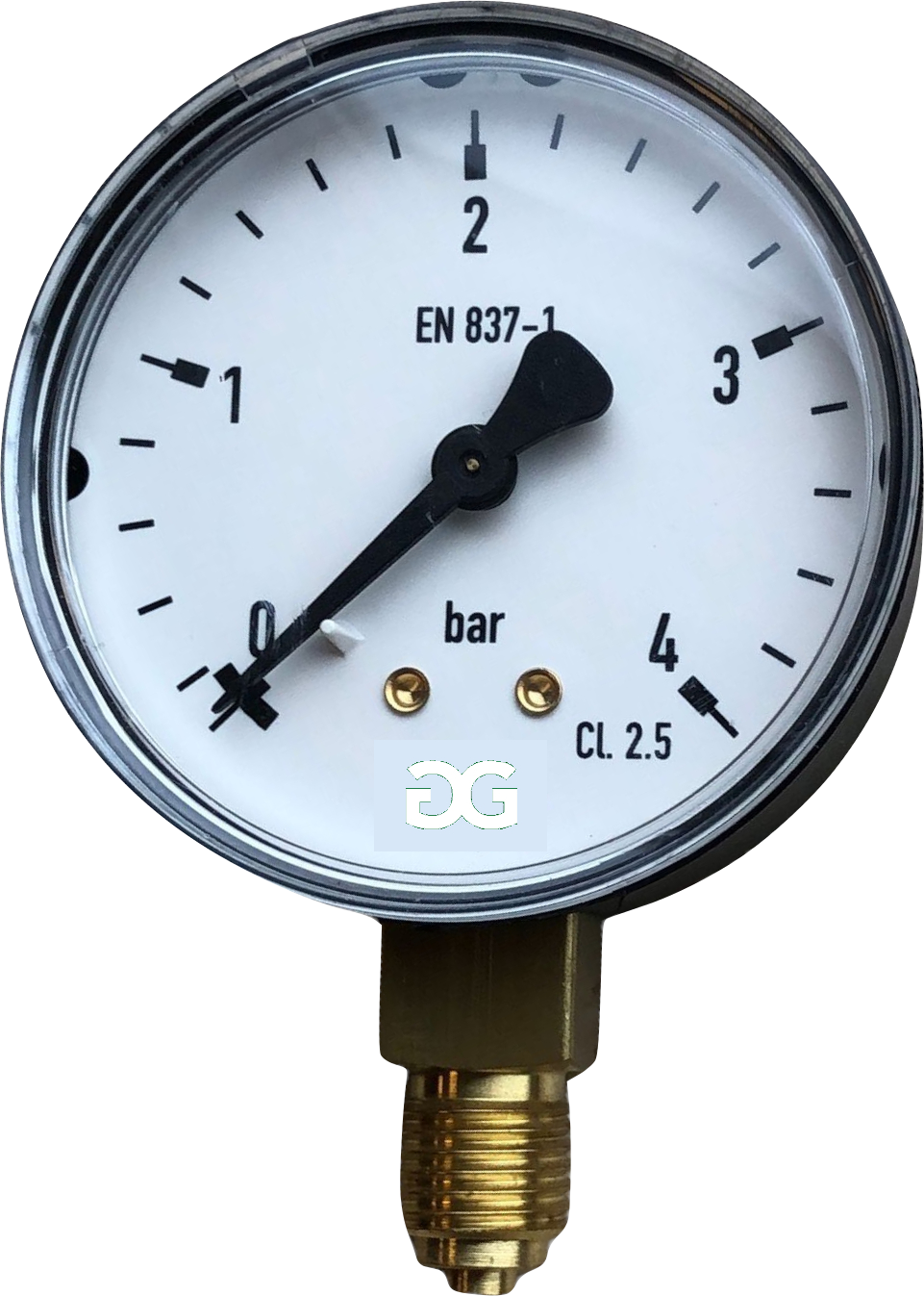 Grünbeck Manometer zur Betriebsdruckanzeige, 10 bar, G 1/8, für S