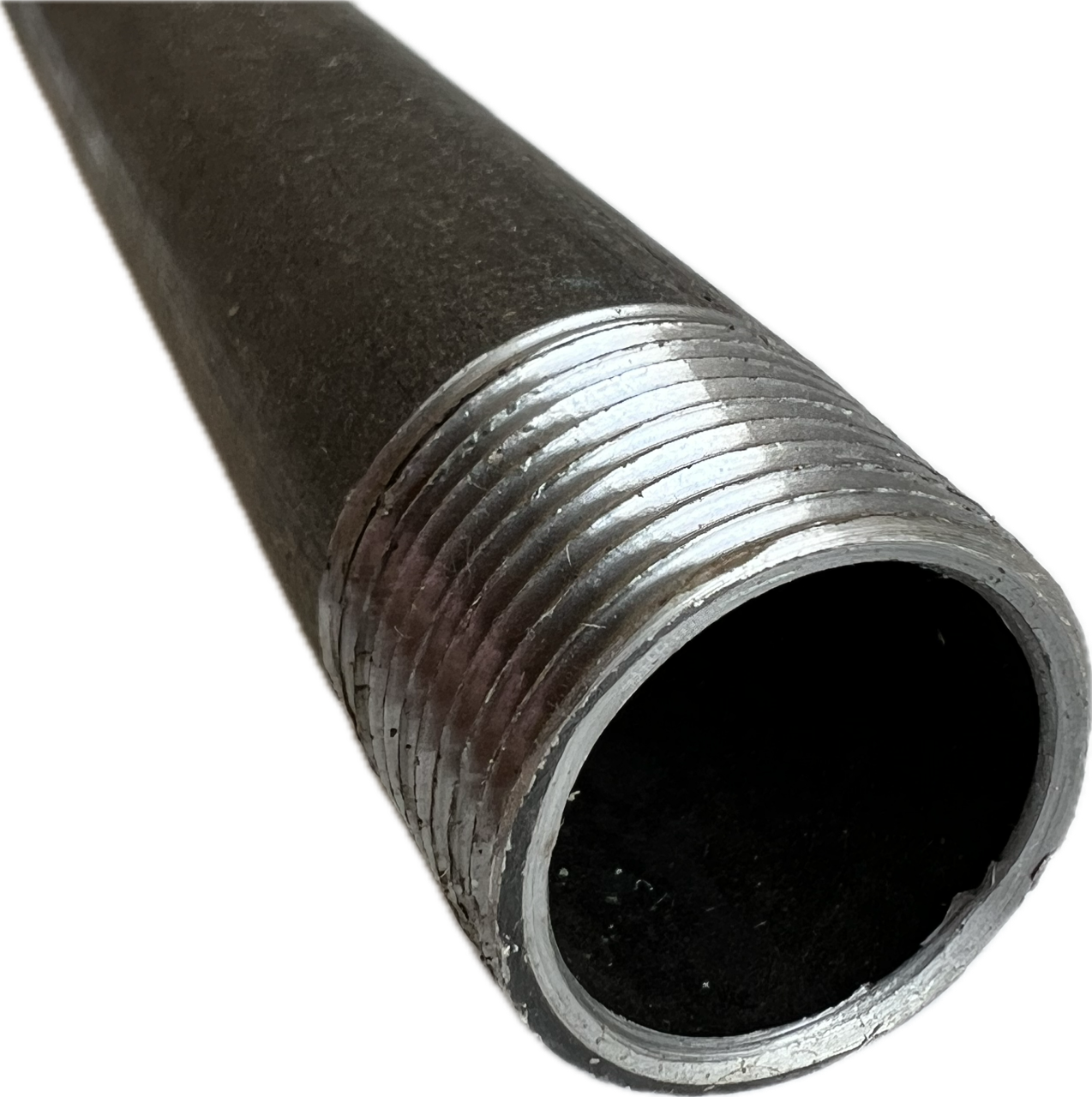 Rohrnippel Stahl 3/8 Zoll -200 mm schwarz